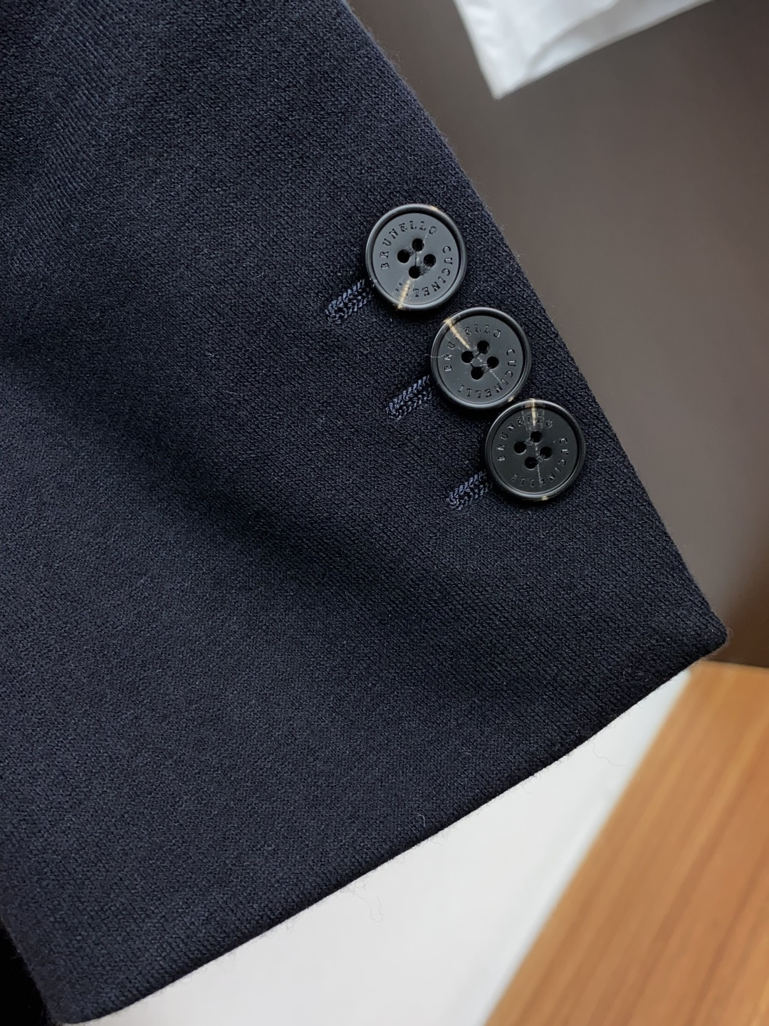 Brunello Cucinelli Men's Navy Wool Blazer - Modern Fit & Luxurious Style 6 cmp i1758026689363 7407 0 4