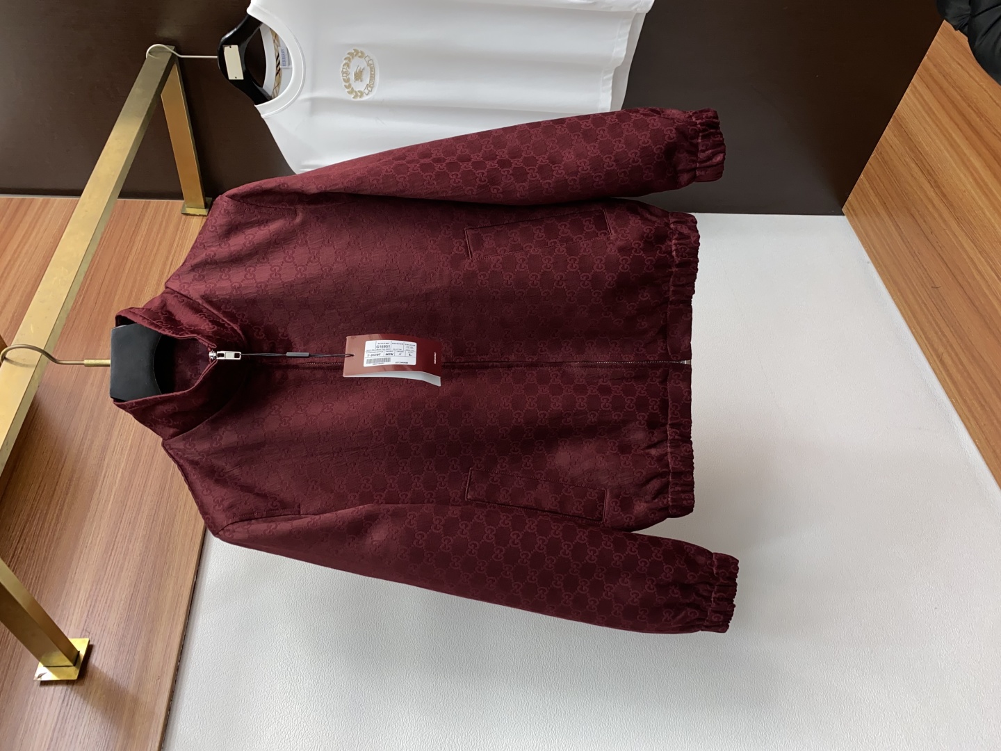 Gucci Heren Bomberjack met Monogram - Stijlvol en Comfortabel