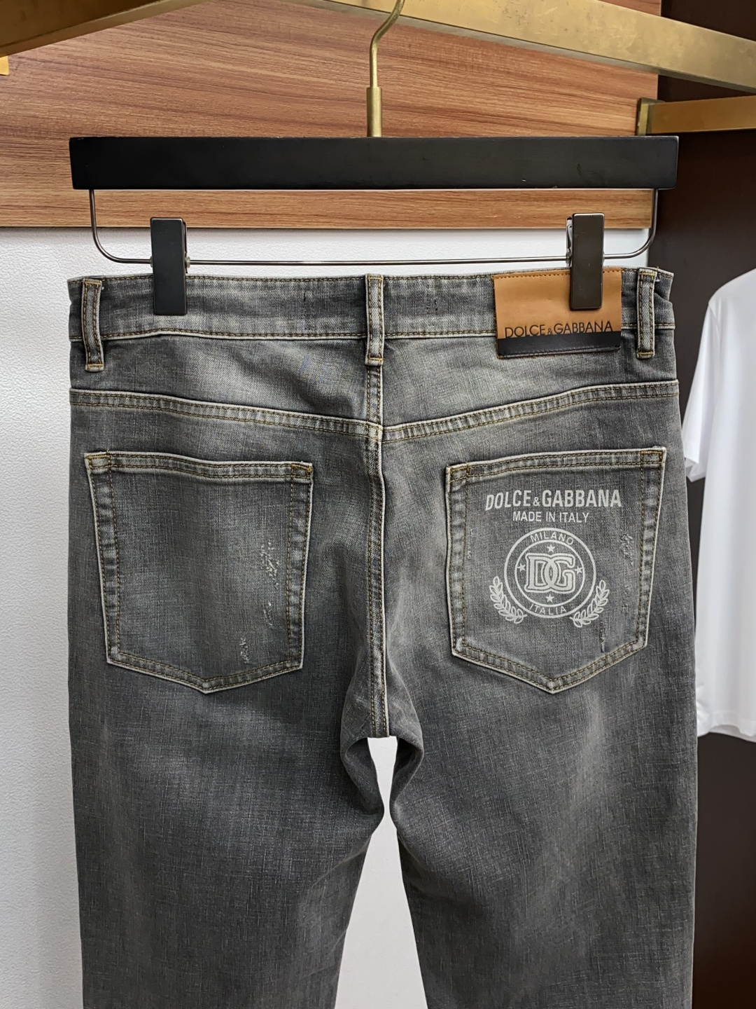 DG 25新款 市场独家订制进口丹宁牛仔面料 稀缺面料 超级舒服 工艺复杂四季款牛仔裤 针织牛从做旧 独