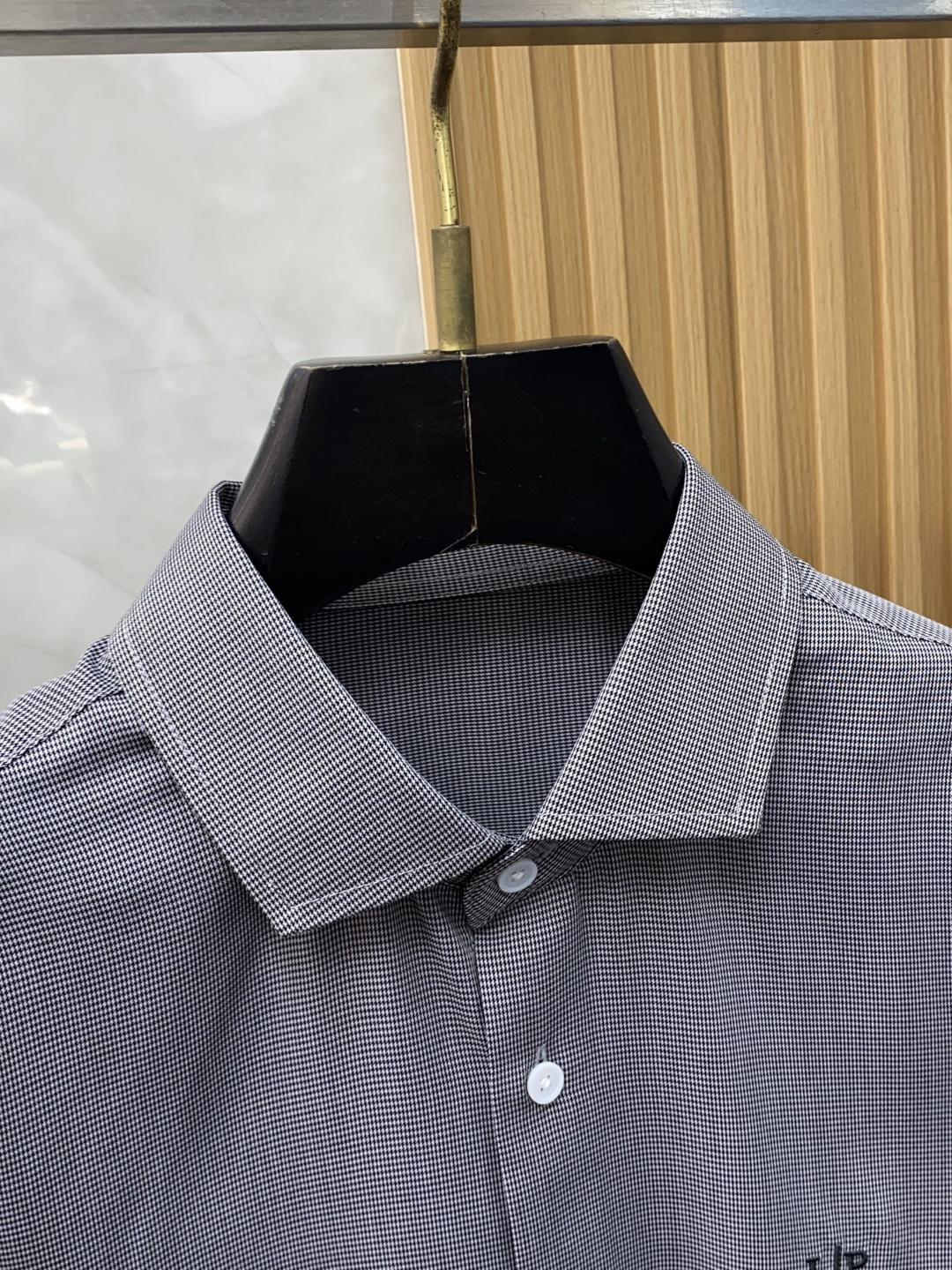 独家专供新款原单男士衬衣高端定制 高版本 时尚百搭爆款 原版进口纯棉面料logo图案设计 手感超柔软细腻
