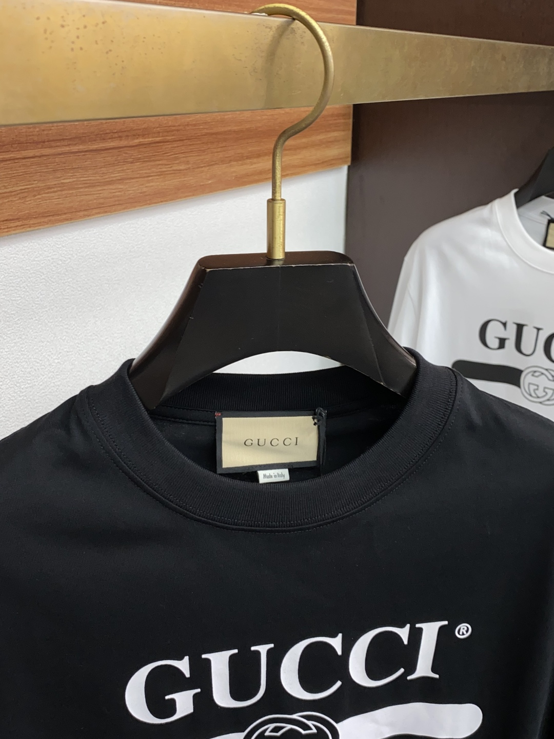 古奇 2025秋冬新品，男士基础款圆领长袖T恤打底衫！贸易公司渠道稀出，同步GW发售，选用客供进口26S