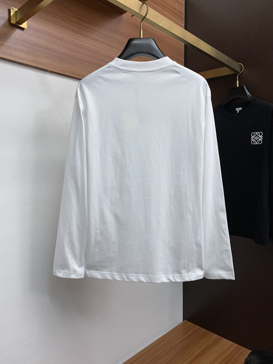 2025秋冬新品，男士基础款圆领长袖T恤打底衫！贸易公司渠道稀出，同步GW发售，选用客供进口26S双纱纯