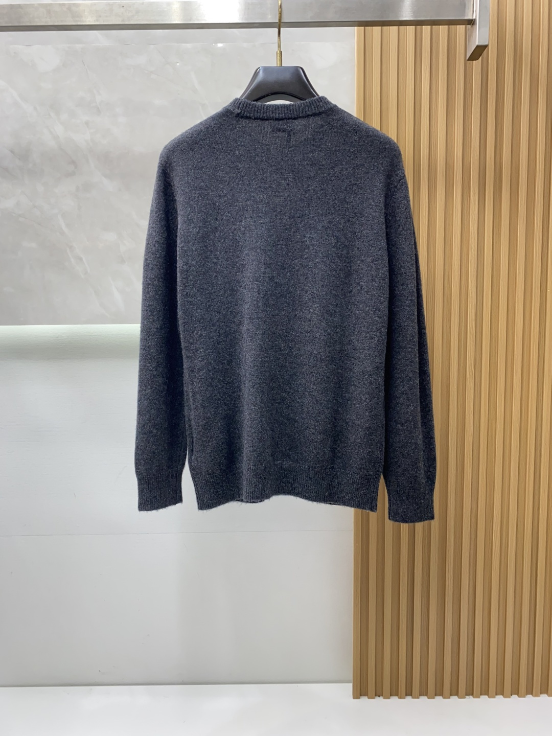 蒙口 2025ss秋冬新品时尚休闲打底单穿圆领商务休闲基础高档精纺100%纯羊毛毛衣 舒适保暖！抗起球👍