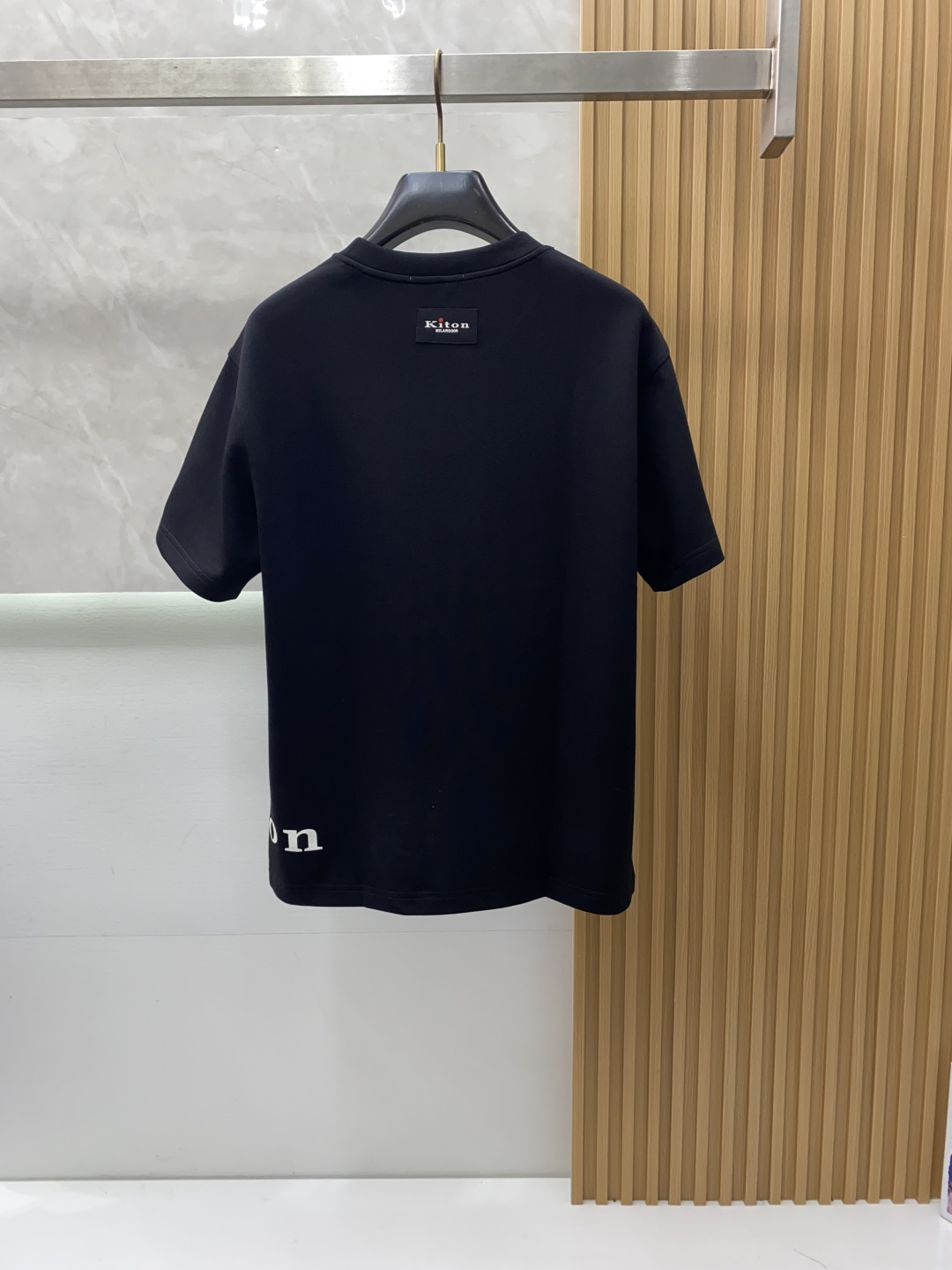 kiton 家族男士高端简约圆领加厚空气棉短袖 ，香港洋行渠道货，纯正血统品质，25年秋冬 新款，经典王
