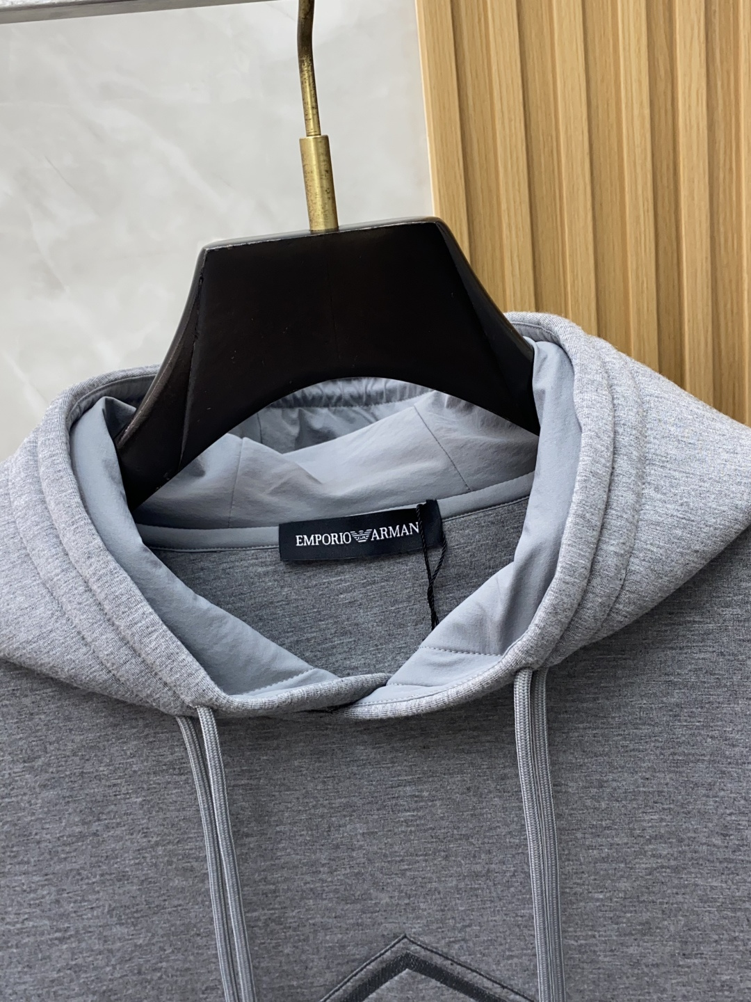 阿玛尼 定制官网款 空气棉 卫衣 灰色 码数48–56
