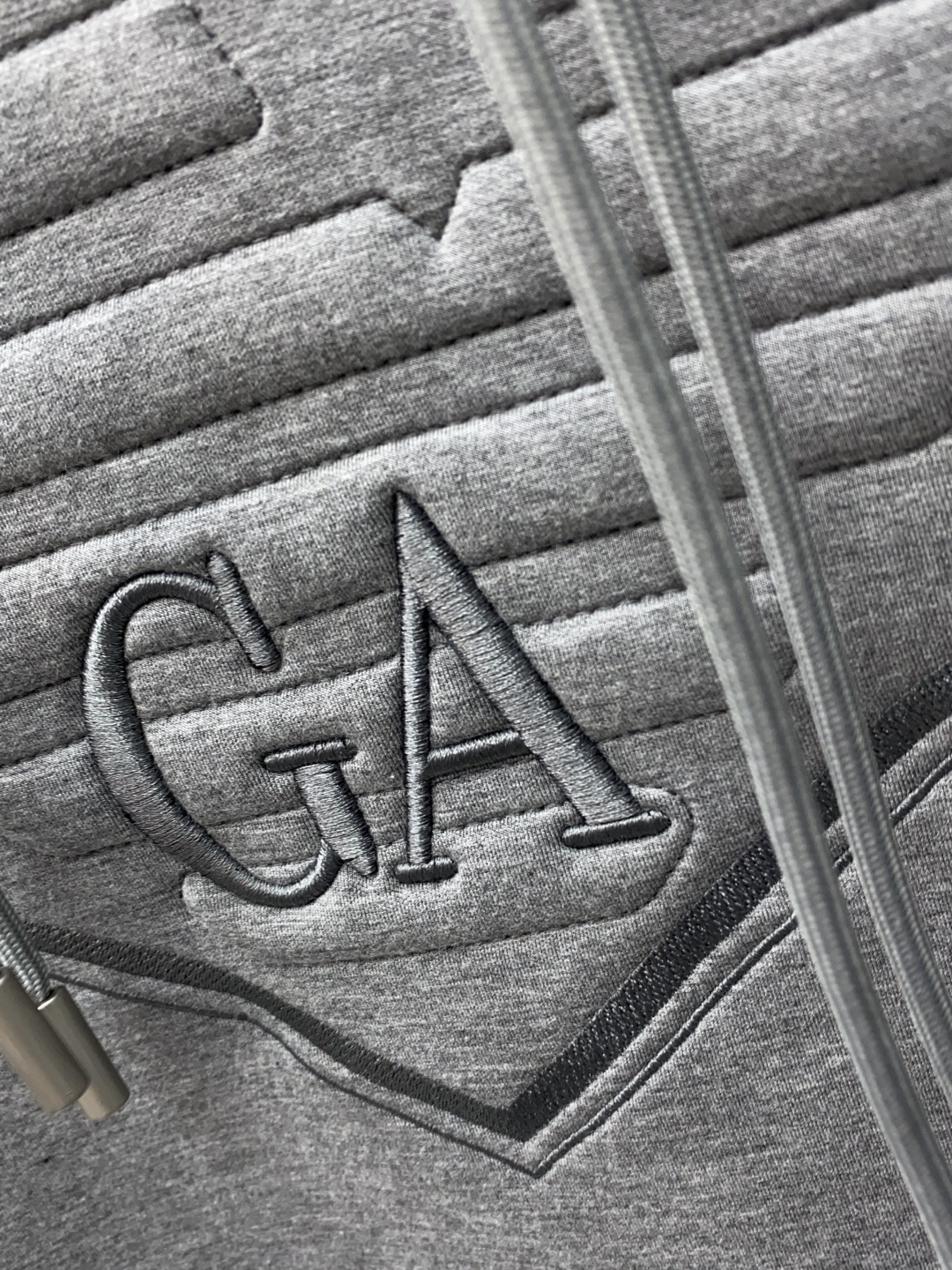 阿玛尼 定制官网款 空气棉 卫衣 灰色 码数48–56