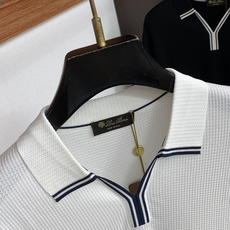 Loro piana 诺悠翩雅 2026新款男士高端简约翻领针织Polo短袖恤衫,香港洋行渠道货,纯正血 Loro piana 诺悠翩雅 2026新款男士高端简约翻领针织Polo短袖恤衫,香港洋行渠道货,纯正血