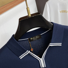 Loro piana 诺悠翩雅 2026新款男士高端简约翻领针织Polo短袖恤衫,香港洋行渠道货,纯正血 Loro piana 诺悠翩雅 2026新款男士高端简约翻领针织Polo短袖恤衫,香港洋行渠道货,纯正血