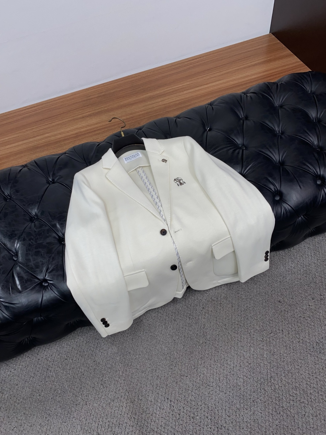 브루넬로쿠치넬리 컬러 블록 남성 자켓 25SS 상세 이미지 7