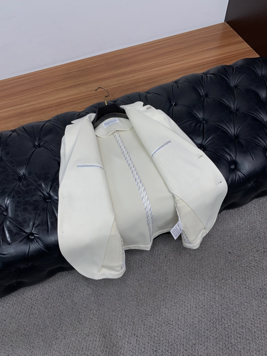 브루넬로쿠치넬리 컬러 블록 남성 자켓 25SS 상세 이미지 8