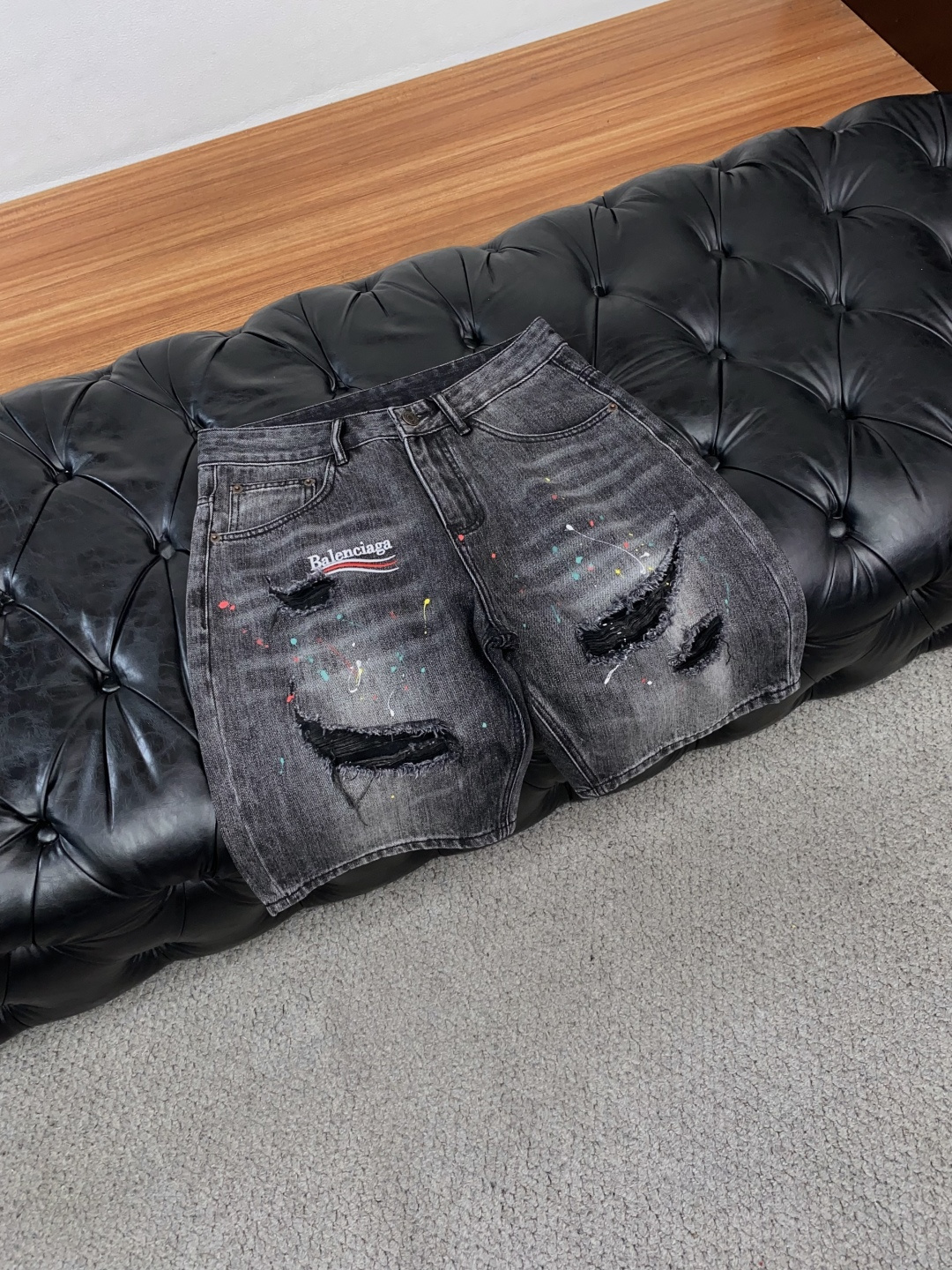 발렌시아가 남성 반바지 143268 Balenciaga Shorts 상세 이미지 6