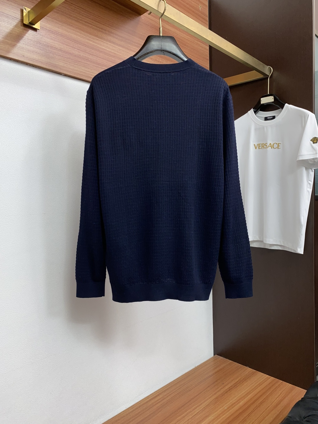 Loro Piana诺悠翩雅 BC M-3xL 2026新款秋冬男士高端简约圆领针织羊毛长袖毛衣，香港洋行渠道货，纯正血