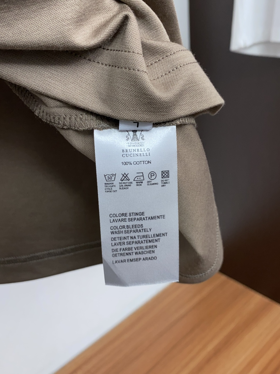 브루넬로쿠치넬리 남성 반팔 143272 Brunello Cucinelli T Shirt 상세 이미지 6
