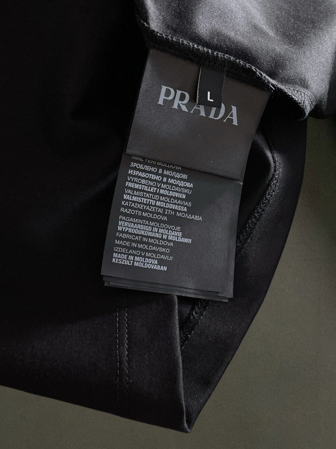 프라다 남성 반팔 143299 Prada T Shirt 상세 이미지 5