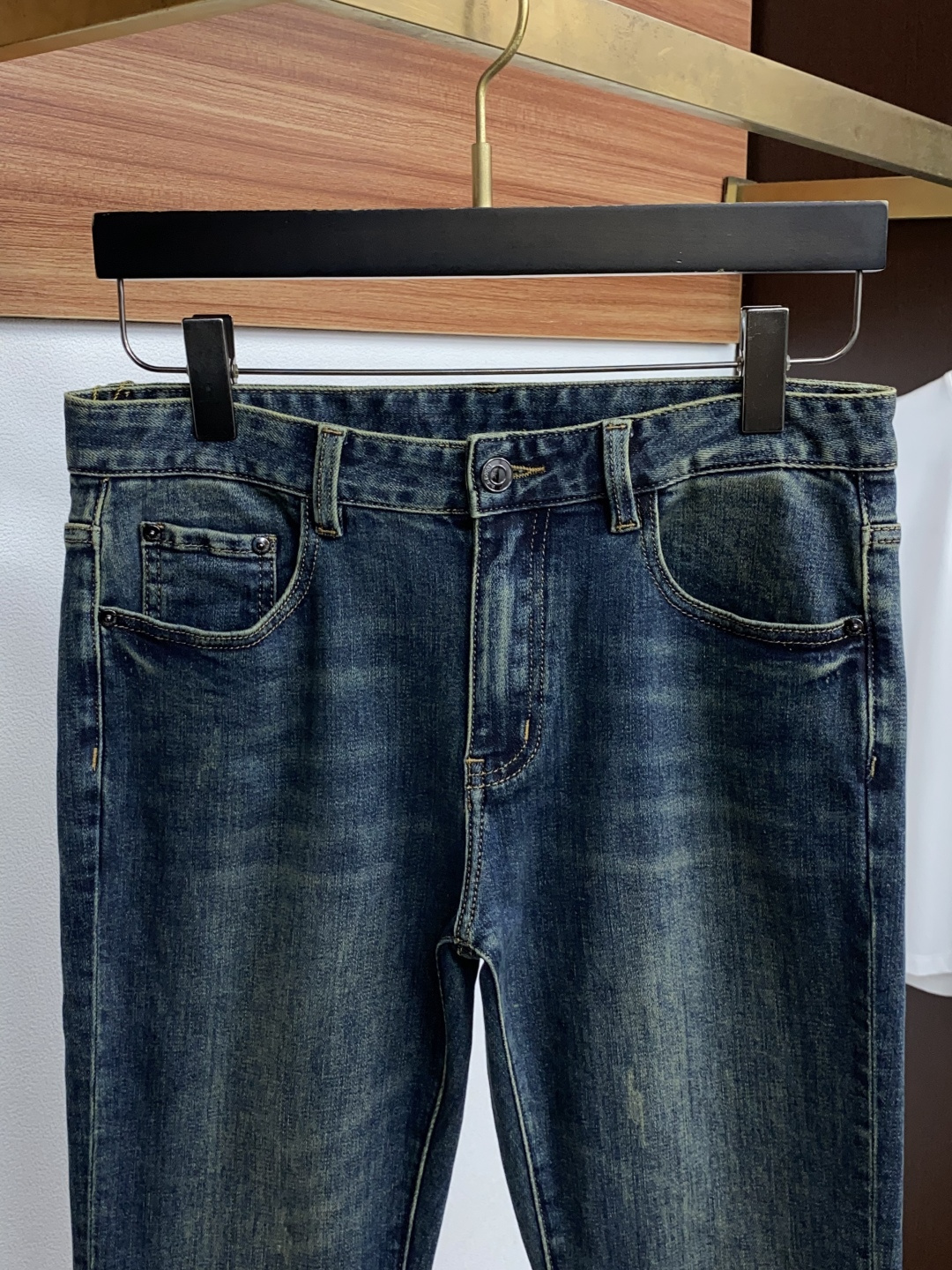 로로피아나 남성 데님 바지 상세 이미지 4