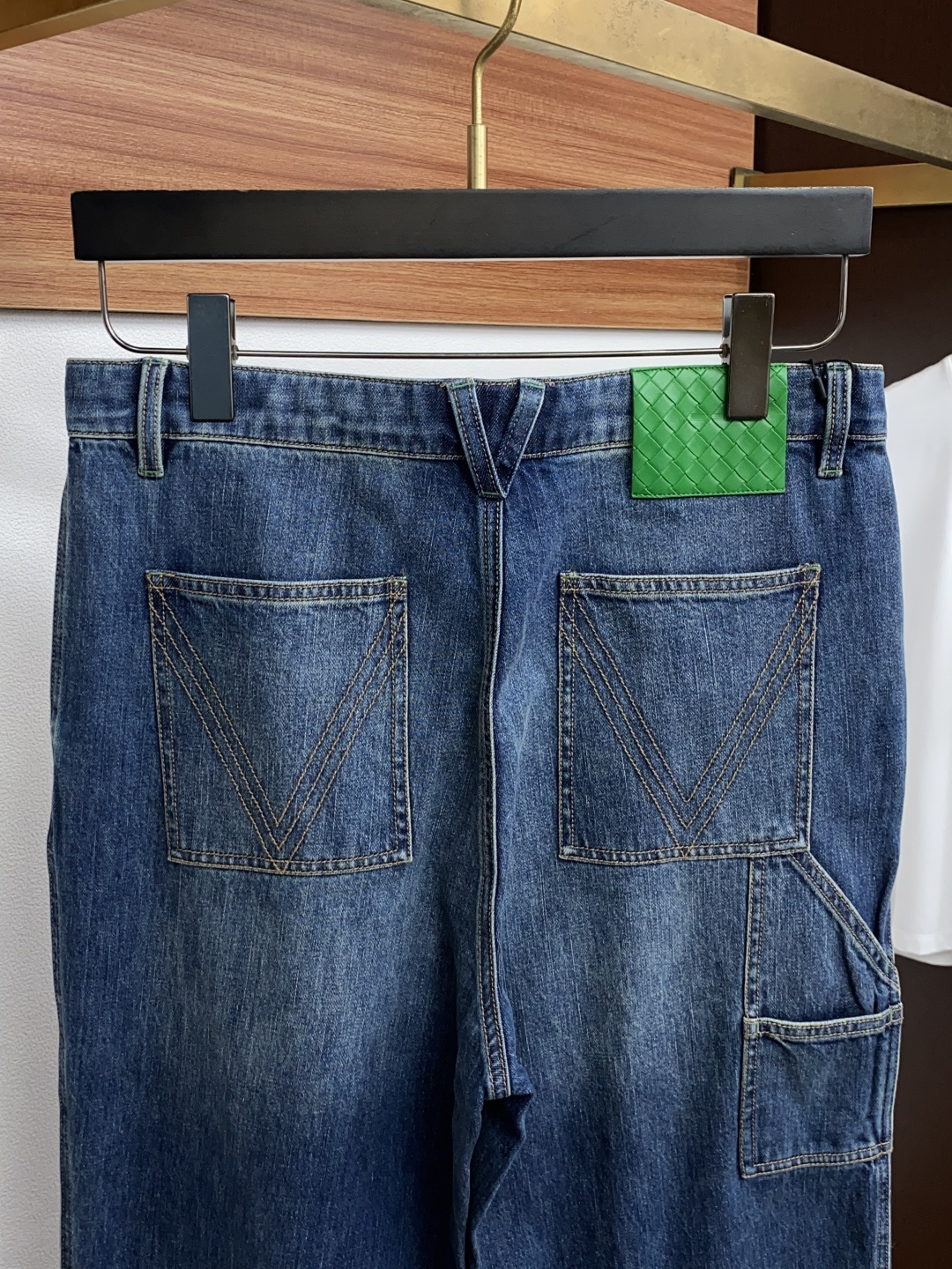 보테가베네타 스트레이트 레그 데님 바지 상세 이미지 9
