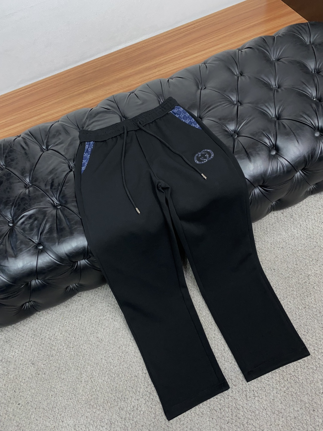 M-3xL 最新款秋冬纯棉休闲裤最新款上身版型无敌正！直筒版型 绝对可以闭眼收的一款 此款裤子非常百搭，弹力腰围,日常上