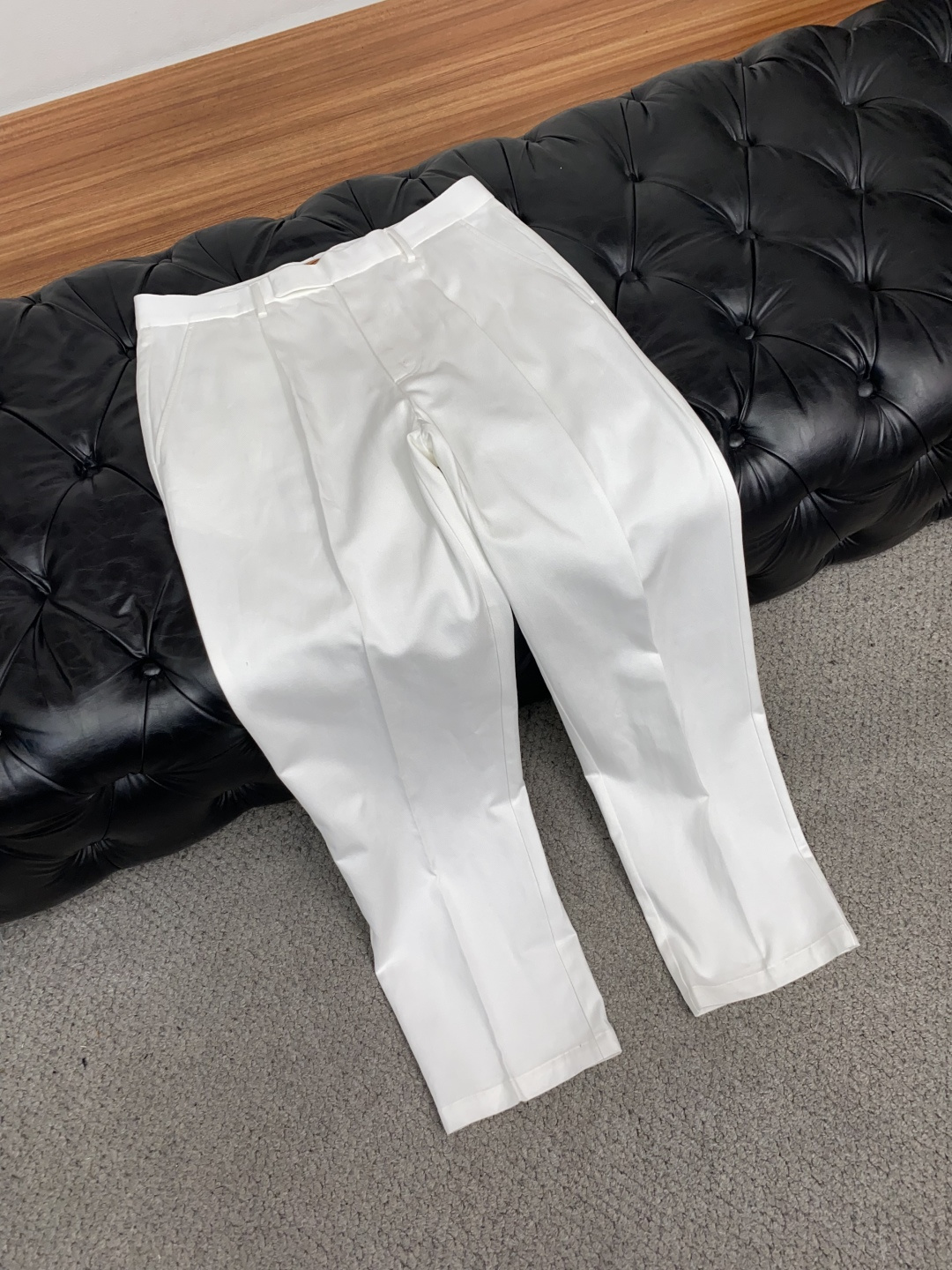 杰尼亚 S-4xL 25ss秋冬 新款 男士休闲西装裤 秋冬新款超柔软，定制平纹面料，复杂的手工艺叠加，任何一个洗水环节