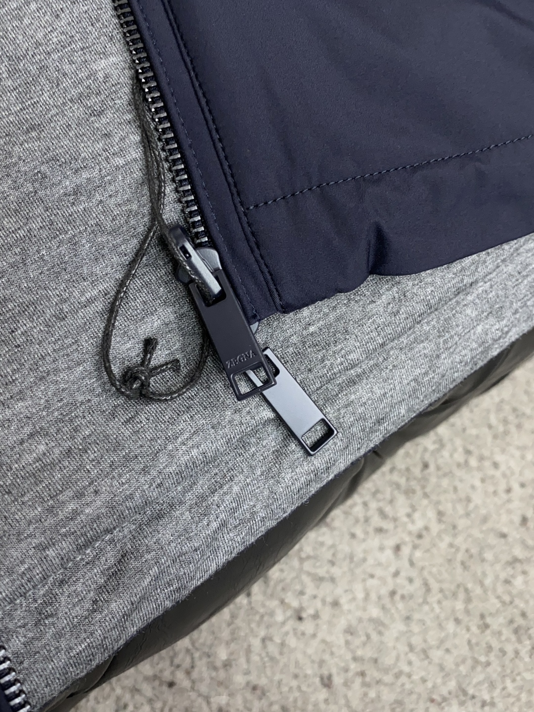 杰尼亚 M-3xL ZEGNA 2026新款双面立领马甲             48码	50码	52码	54码	56码