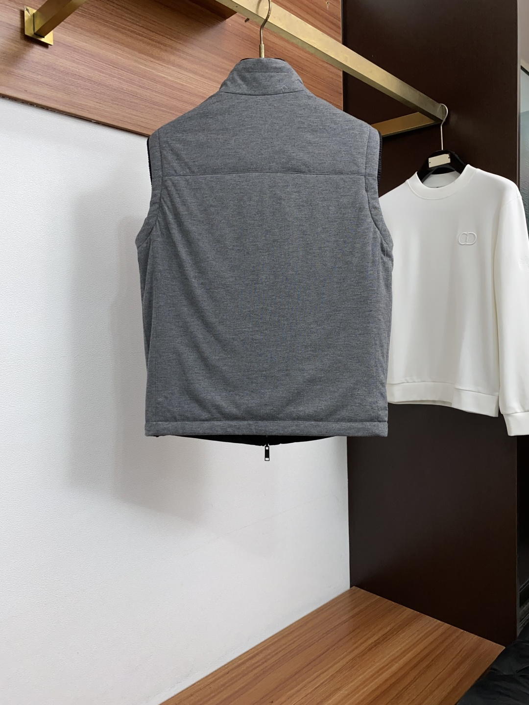 杰尼亚 M-3xL ZEGNA 2026新款双面立领马甲             48码	50码	52码	54码	56码