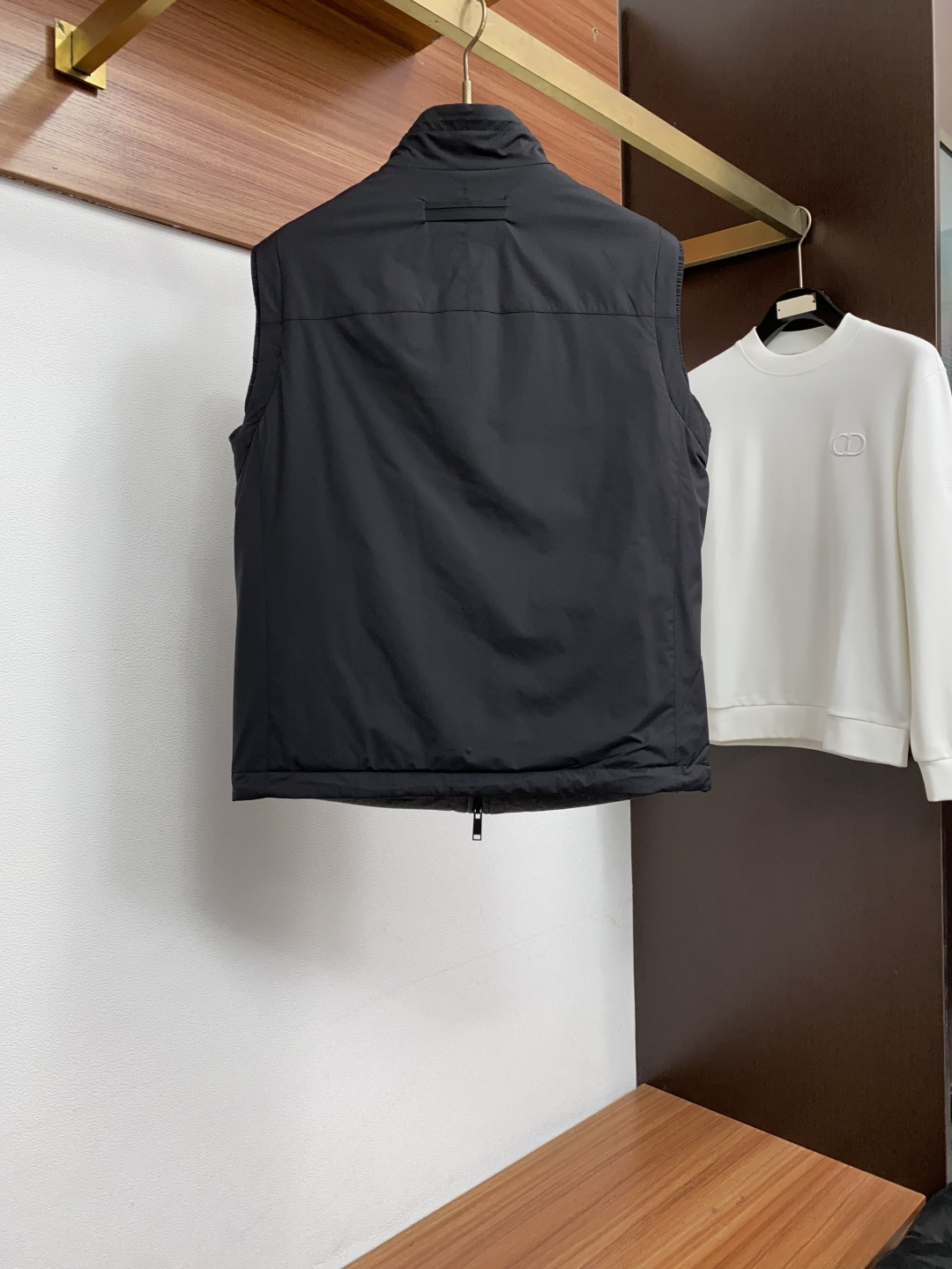 杰尼亚 M-3xL ZEGNA 2026新款双面立领马甲             48码	50码	52码	54码	56码