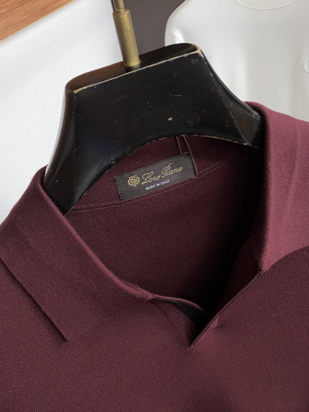 Loro Piana 诺悠翩雅 尺码M-4xL 2026秋冬翻领Polo针织衫 工艺 双领设计 海鸥领 老钱风 视觉主调