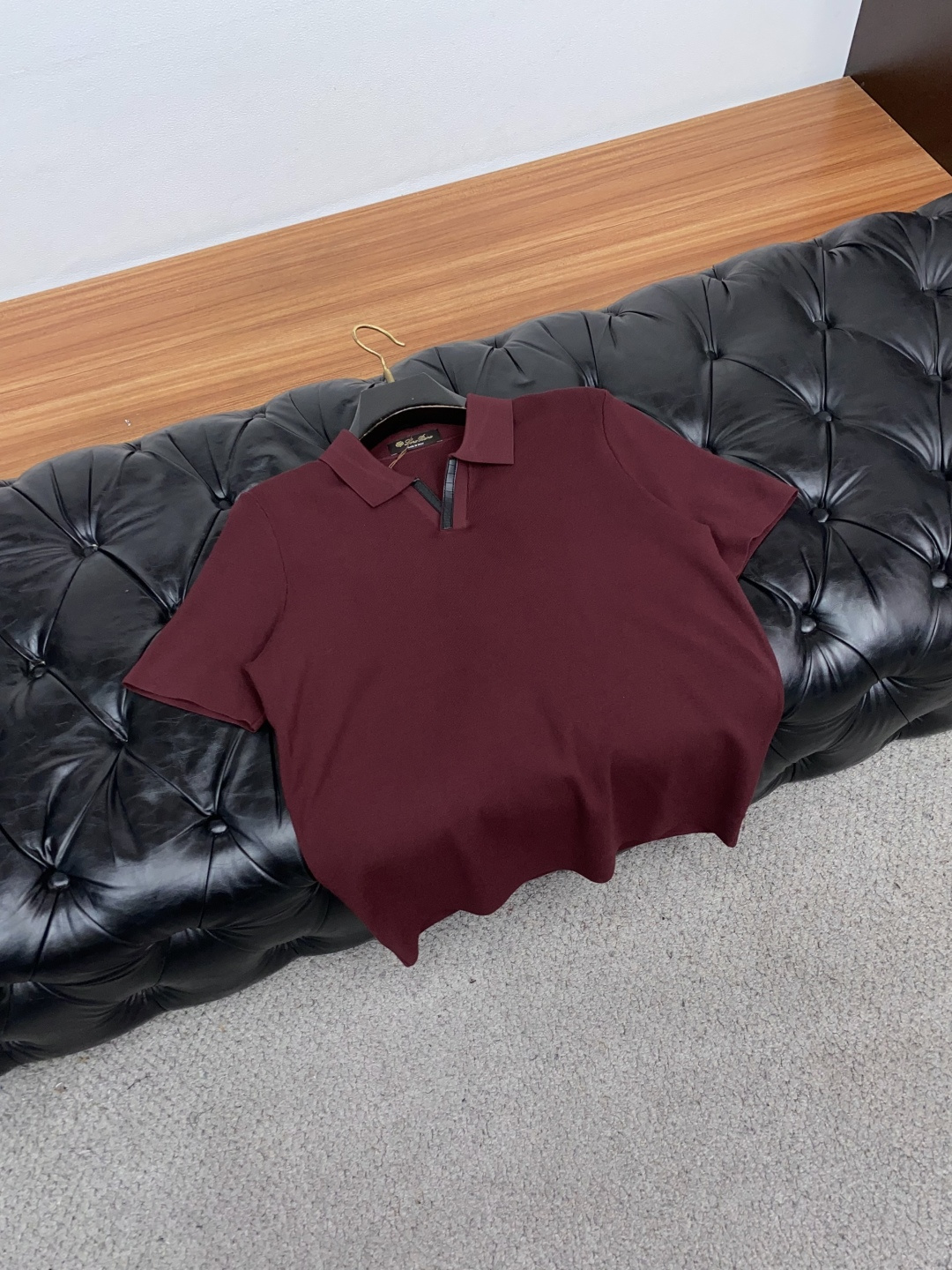 Loro Piana 诺悠翩雅 尺码M-4xL 2026秋冬翻领Polo针织衫 工艺 双领设计 海鸥领 老钱风 视觉主调