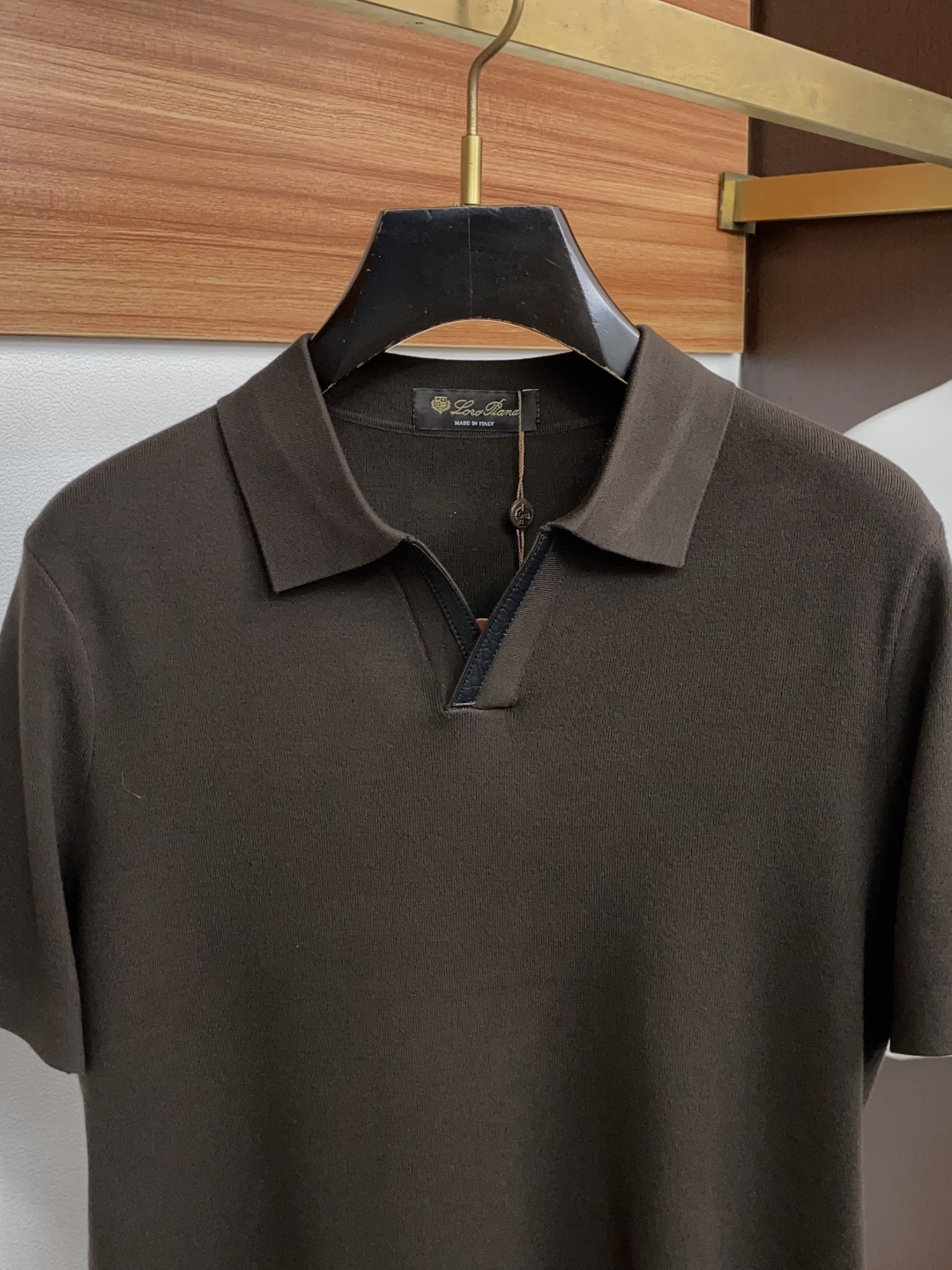 Loro Piana 诺悠翩雅 尺码M-4xL 2026秋冬翻领Polo针织衫 工艺 双领设计 海鸥领 老钱风 视觉主调