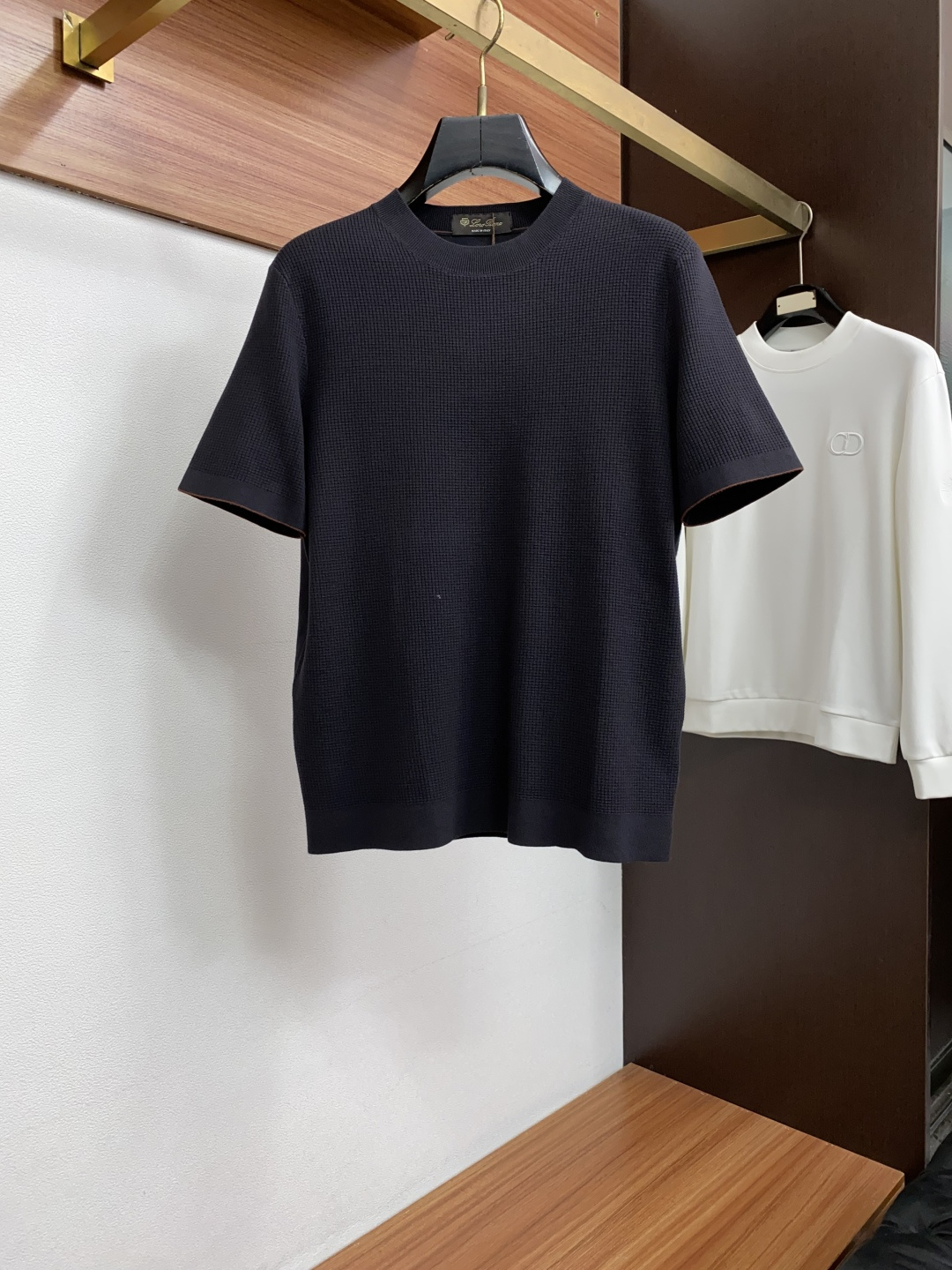 Loro Piana 诺悠翩雅 尺码M-4xL 2026秋冬季圆领羊毛衫 成分 羊毛衫 工艺 双领设计 海鸥领 老钱风 