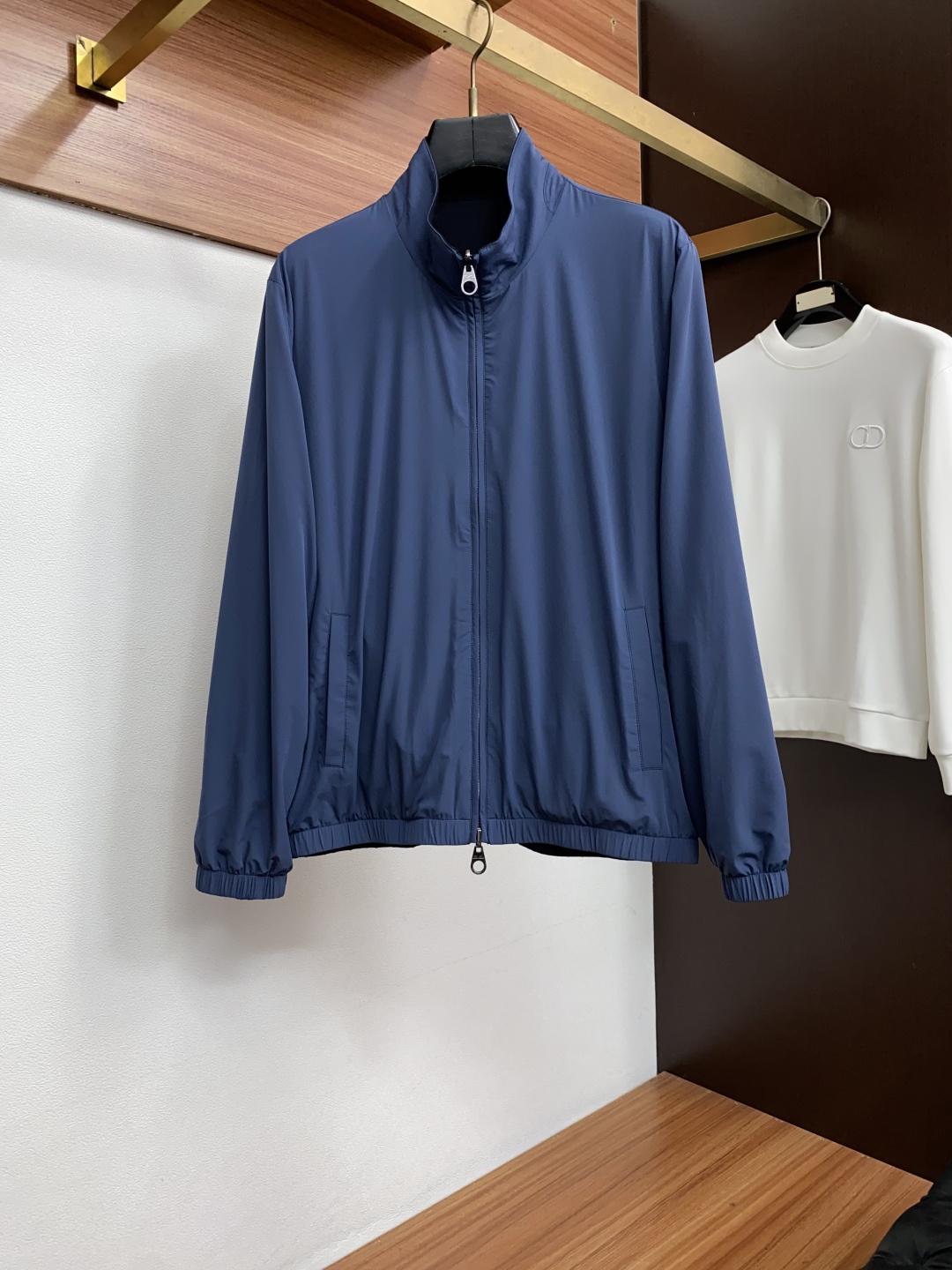 Loro Piana 诺悠翩雅 26秋冬新款双面夹克外套 针织外套羊毛混纺纱线 一线品牌的要求理念 款式大方时尚 上身有