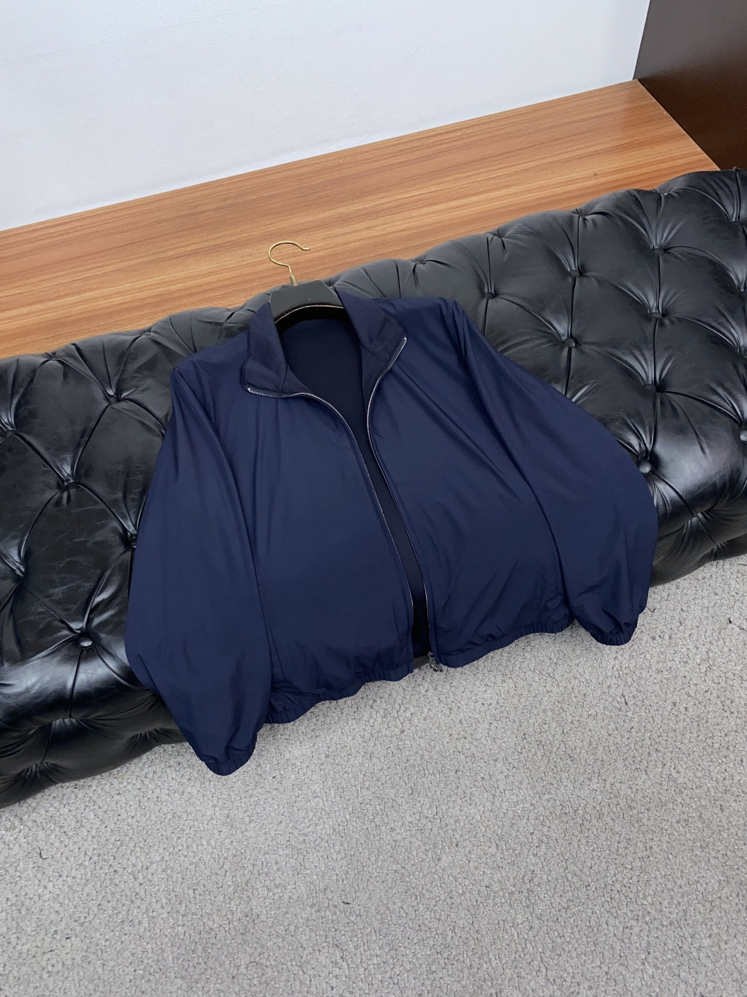 Loro Piana 诺悠翩雅 26秋冬新款双面夹克外套 针织外套羊毛混纺纱线 一线品牌的要求理念 款式大方时尚 上身有