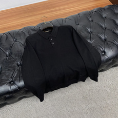 Loro Piana 诺悠翩雅 M-3xL 2026新款秋冬男士高端简约圆领针织翻领羊毛长袖毛衣,香港洋行渠道货,纯正血 Loro Piana 诺悠翩雅 M-3xL 2026新款秋冬男士高端简约圆领针织翻领羊毛长袖毛衣,香港洋行渠道货,纯正血