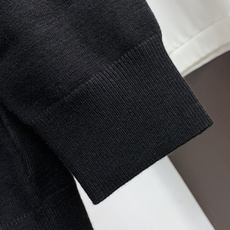 Loro Piana 诺悠翩雅 M-3xL 2026新款秋冬男士高端简约圆领针织翻领羊毛长袖毛衣,香港洋行渠道货,纯正血 Loro Piana 诺悠翩雅 M-3xL 2026新款秋冬男士高端简约圆领针织翻领羊毛长袖毛衣,香港洋行渠道货,纯正血