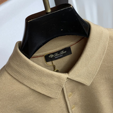 Loro Piana 诺悠翩雅 M-3xL 2026新款秋冬男士高端简约圆领针织翻领羊毛长袖毛衣,香港洋行渠道货,纯正血 Loro Piana 诺悠翩雅 M-3xL 2026新款秋冬男士高端简约圆领针织翻领羊毛长袖毛衣,香港洋行渠道货,纯正血