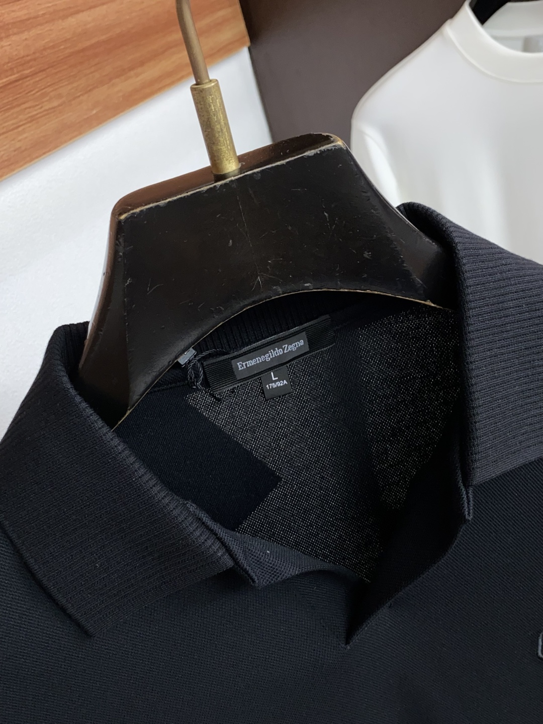 杰尼亚 M-4xL2026新款男士高端简约翻领长袖Polo衫，海鸥领 香港洋行渠道货，纯正血统品质，春夏新款，经典王牌系