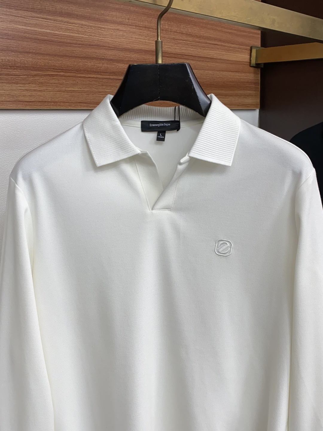 杰尼亚 M-4xL2026新款男士高端简约翻领长袖Polo衫，海鸥领 香港洋行渠道货，纯正血统品质，春夏新款，经典王牌系