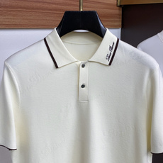 Loro Piana 诺悠翩雅 尺码M-4xL 2026秋冬翻领针织短袖 工艺 老钱风 领口提花logo视觉主调,休闲 Loro Piana 诺悠翩雅 尺码M-4xL 2026秋冬翻领针织短袖 工艺 老钱风 领口提花logo视觉主调,休闲