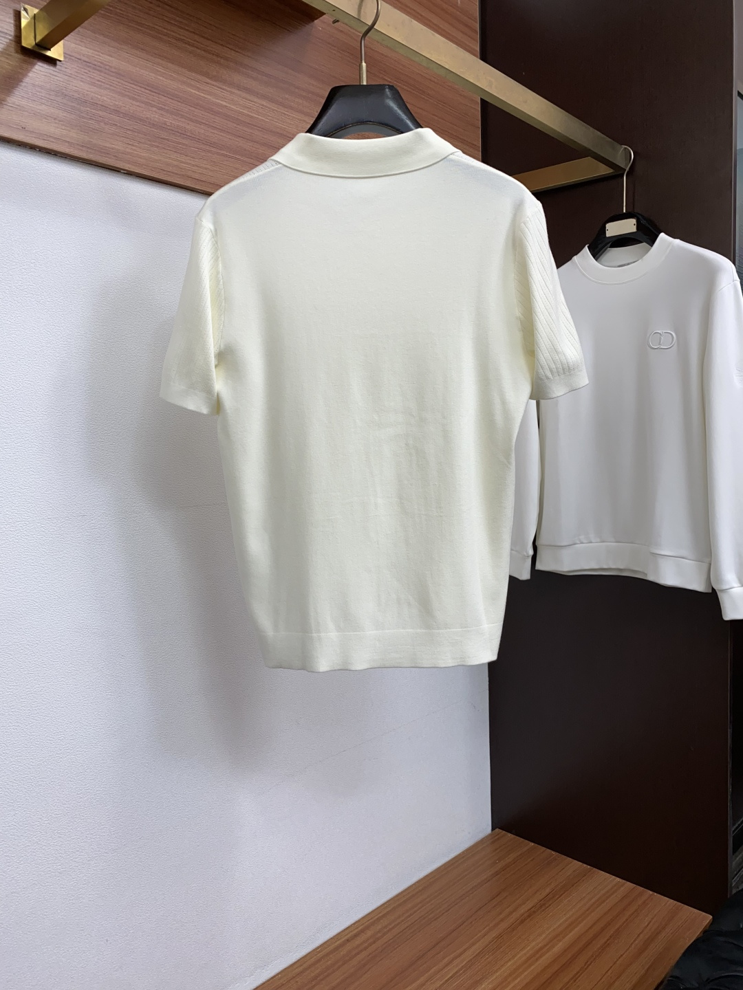 杰尼亚 尺码M-4xL 2026秋冬翻领针织短袖  工艺 老钱风 经典海鸥领设计 视觉主调，休闲时尚款式 功能 时尚休闲