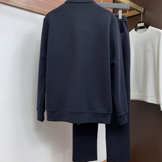 爱马仕 M-3xL 休闲运动套装|纯正老钱松弛感 低调立领拉链外套+直筒长裤成套搭配 甄选细腻羊毛混纺面料,软糯亲肤,透 爱马仕 M-3xL 休闲运动套装|纯正老钱松弛感 低调立领拉链外套+直筒长裤成套搭配 甄选细腻羊毛混纺面料,软糯亲肤,透