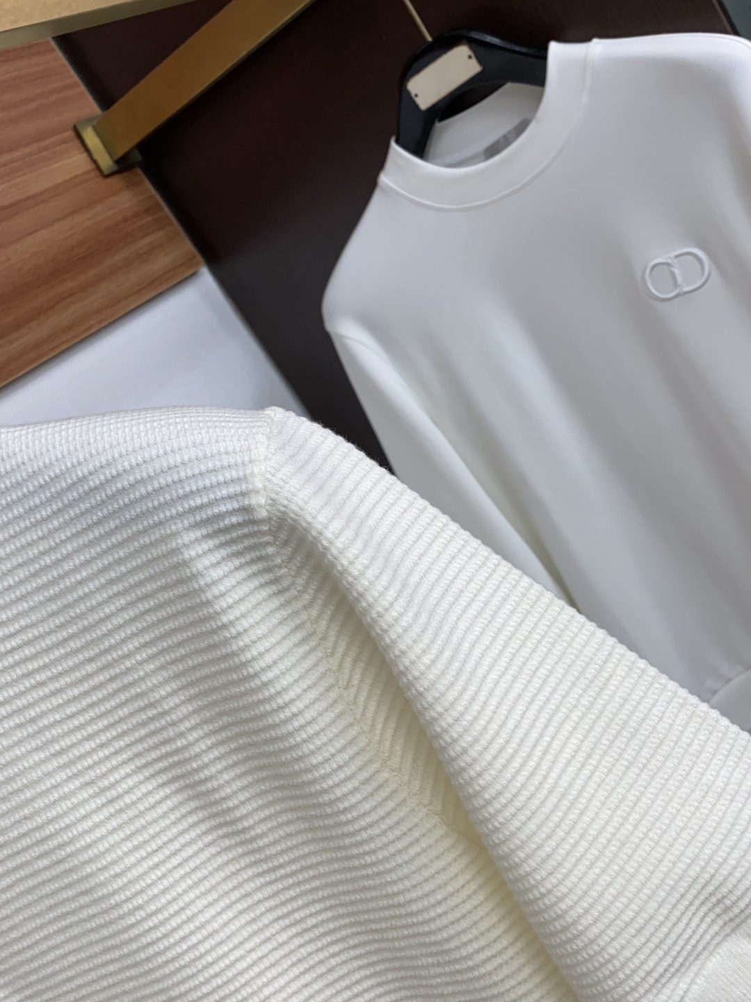 Loro Piana 诺悠翩雅 秋冬高品质 绵羊毛针织翻领加厚短袖毛衣 精品棉羊毛毛衣 男款高端定制臻品系列 隶属品牌高
