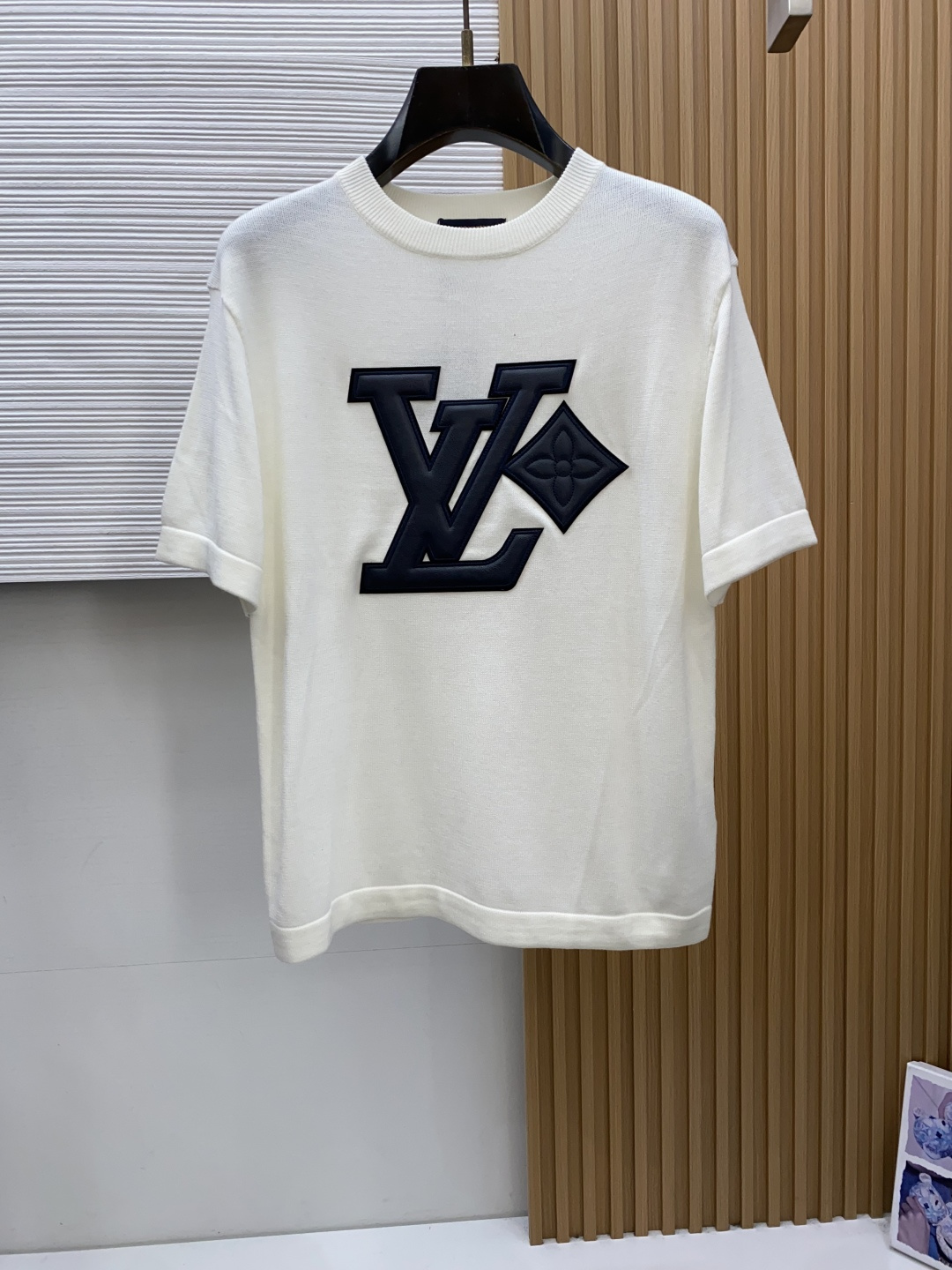 1v 路易威登 S-xxL 2026新款秋冬男士高端宽松款简约圆领针织羊毛短袖毛衣，香港洋行渠道货，纯正血统品质，秋冬新