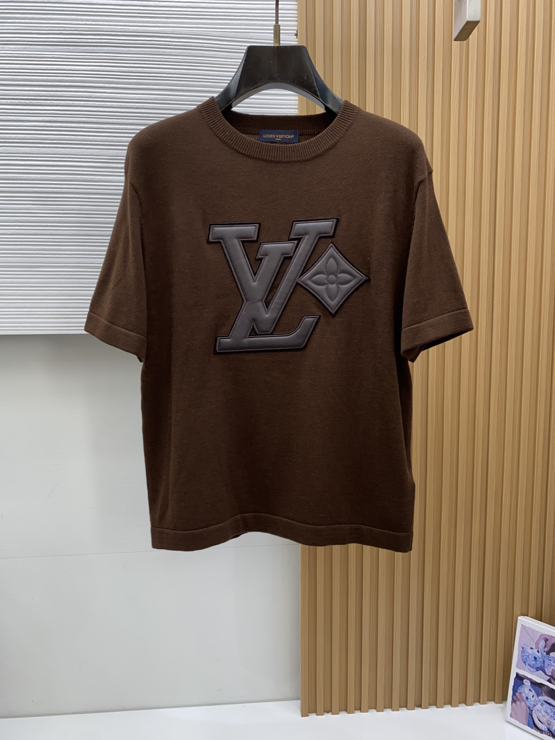 1v 路易威登 S-xxL 2026新款秋冬男士高端宽松款简约圆领针织羊毛短袖毛衣，香港洋行渠道货，纯正血统品质，秋冬新