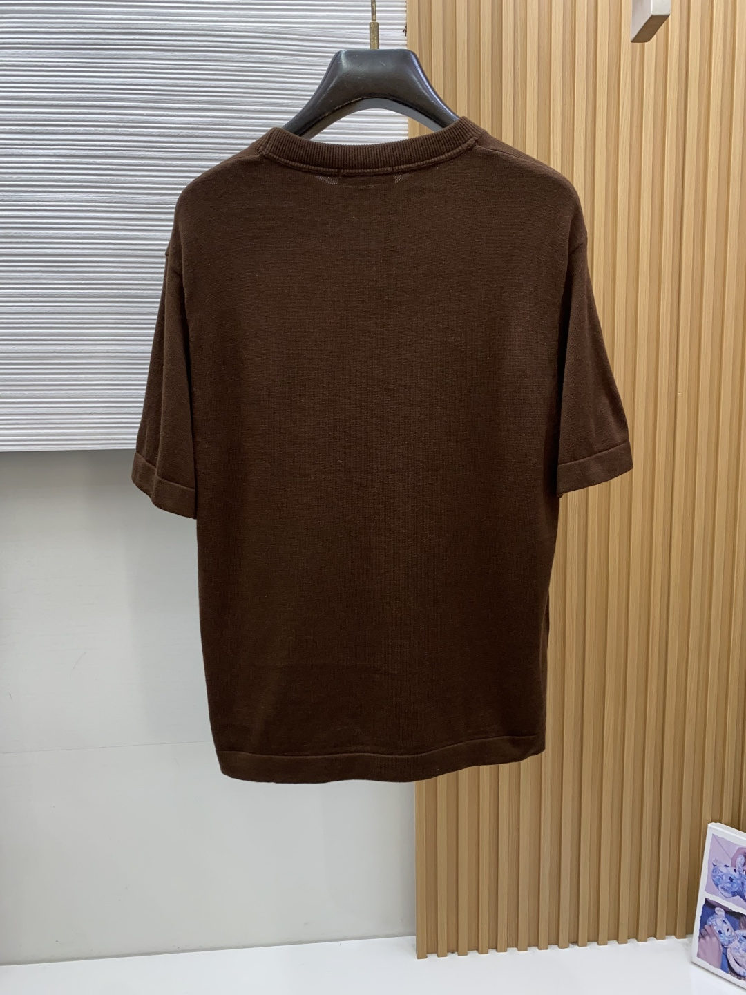 巴宝莉 S-xxL 2026新款秋冬男士高端宽松款简约圆领针织羊毛短袖毛衣，香港洋行渠道货，纯正血统品质，秋冬新款，经典