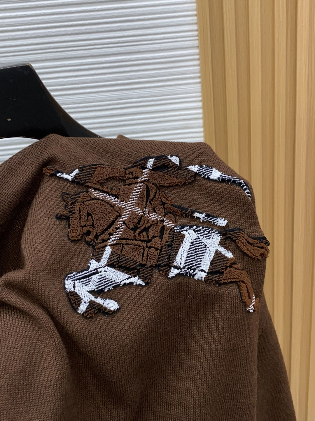 巴宝莉 S-xxL 2026新款秋冬男士高端宽松款简约圆领针织羊毛短袖毛衣，香港洋行渠道货，纯正血统品质，秋冬新款，经典