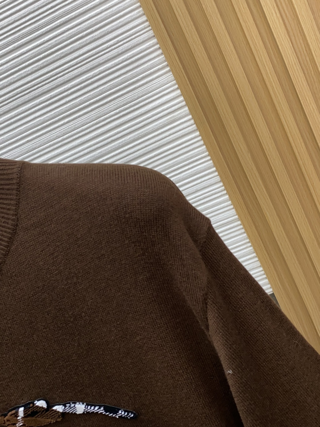 巴宝莉 S-xxL 2026新款秋冬男士高端宽松款简约圆领针织羊毛短袖毛衣，香港洋行渠道货，纯正血统品质，秋冬新款，经典