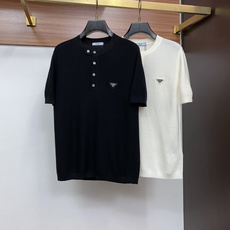 普拉达 S-xxL 2026新款秋冬男士高端宽松款简约圆领针织羊毛短袖毛衣,香港洋行渠道货,纯正血统品质,秋冬新款,经典 普拉达 S-xxL 2026新款秋冬男士高端宽松款简约圆领针织羊毛短袖毛衣,香港洋行渠道货,纯正血统品质,秋冬新款,经典