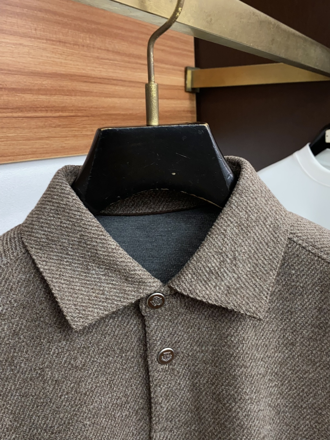 Loro Piana 诺悠翩雅 M-4xL2026新款男士高端简约翻领老钱风长袖衫，香港洋行渠道货，纯正血统品质，秋冬新