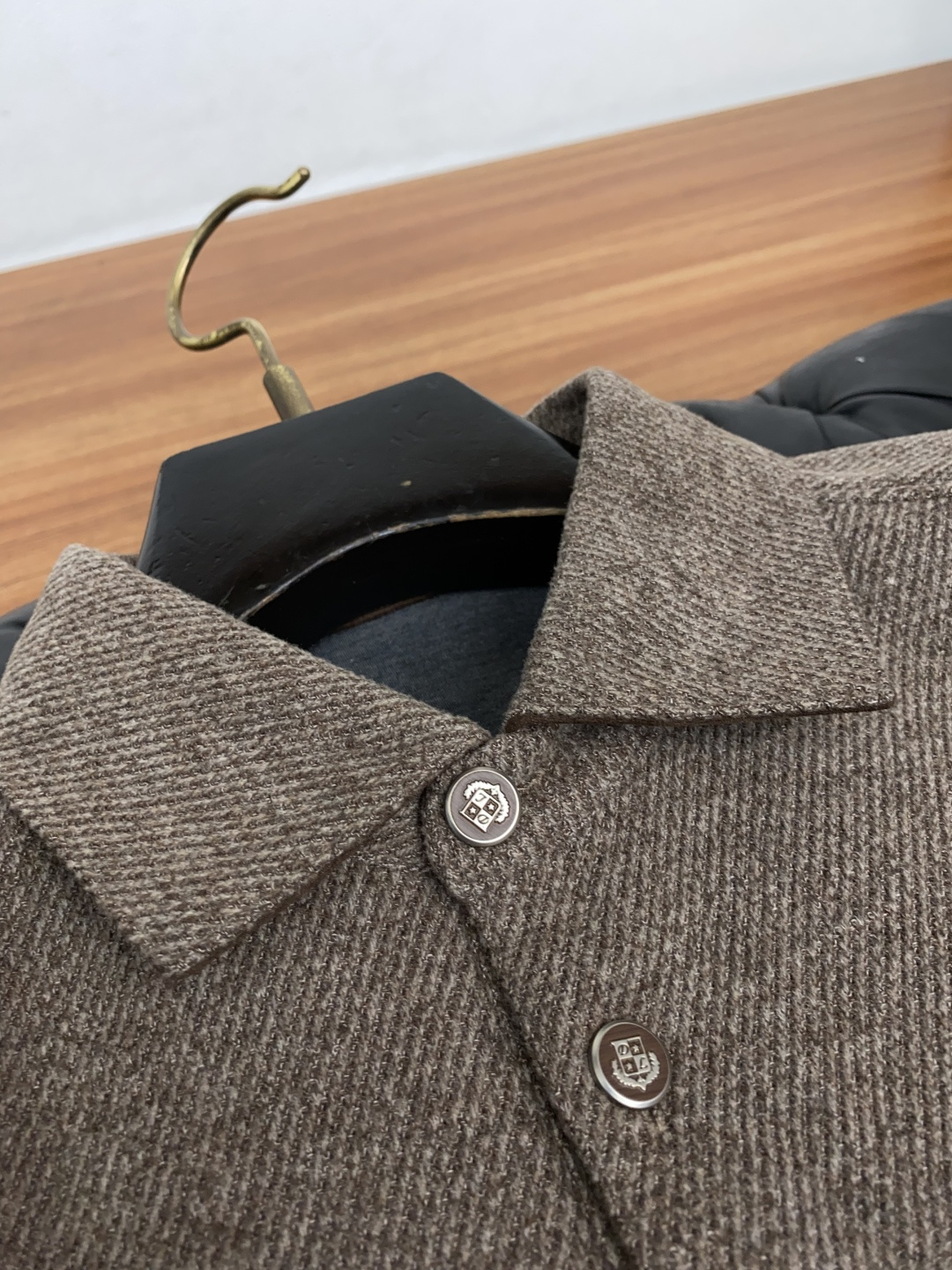 Loro Piana 诺悠翩雅 M-4xL2026新款男士高端简约翻领老钱风长袖衫，香港洋行渠道货，纯正血统品质，秋冬新
