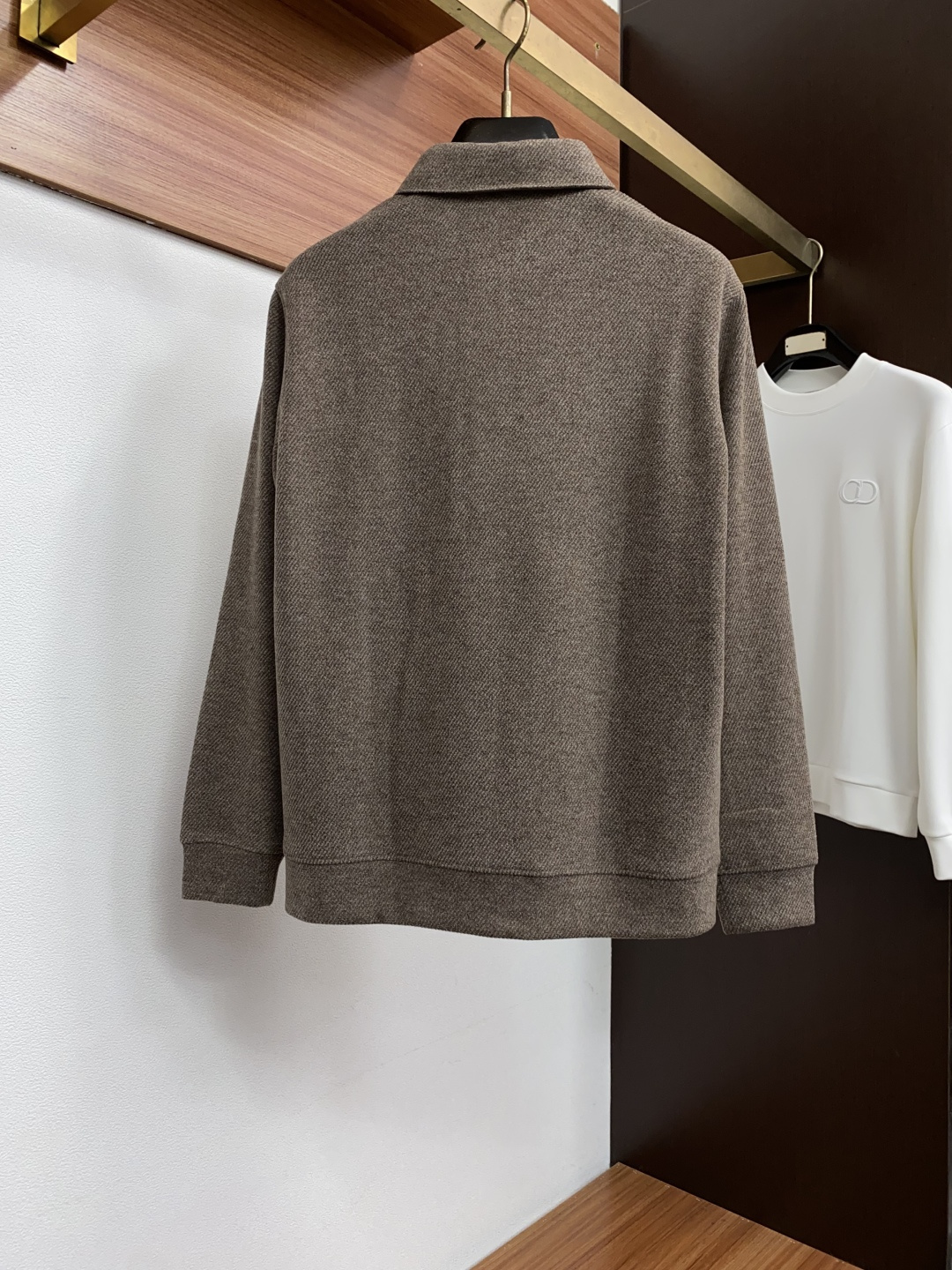 Loro Piana 诺悠翩雅 M-4xL2026新款男士高端简约翻领老钱风长袖衫，香港洋行渠道货，纯正血统品质，秋冬新