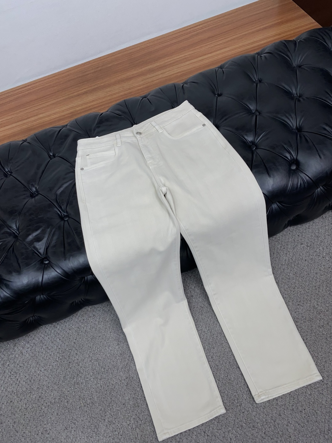 로로피아나 슬림핏 남성 바지 상세 이미지 6